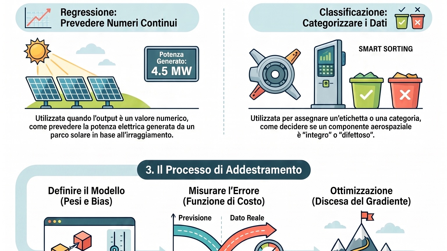 Machine Learning Supervisionato: Regressione Lineare e Discesa del Gradiente